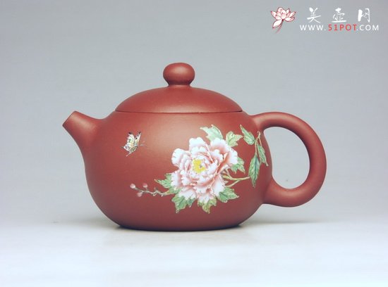 紫砂壶图片：富贵西施 - 宜兴紫砂壶网