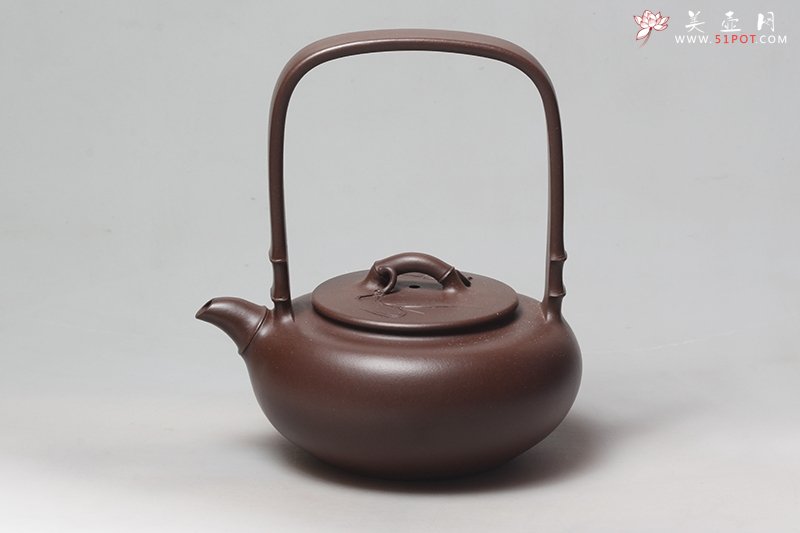 紫砂壶图片：君子提梁 - 宜兴紫砂壶网