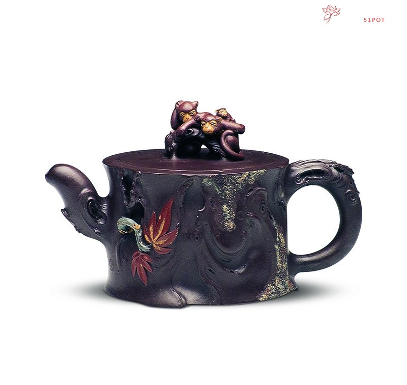 紫砂壶图片：合家欢 - 宜兴紫砂壶网