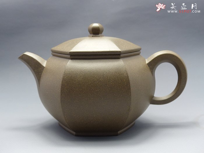 紫砂壶图片：六方 - 宜兴紫砂壶网