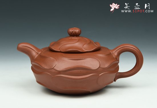 紫砂壶图片：风卷葵 - 宜兴紫砂壶网