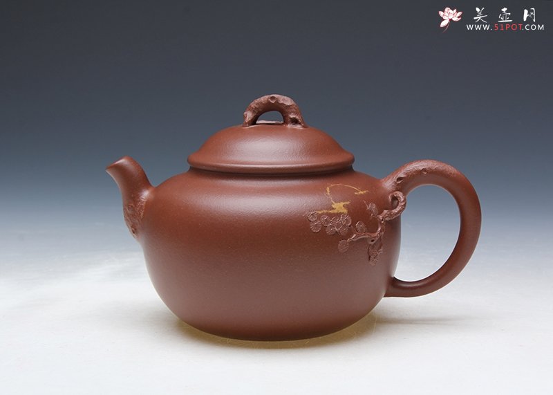 紫砂壶图片：松梅 - 宜兴紫砂壶网