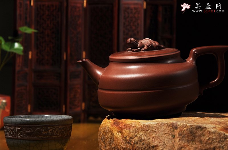 紫砂壶图片：单线玲珑 - 宜兴紫砂壶网