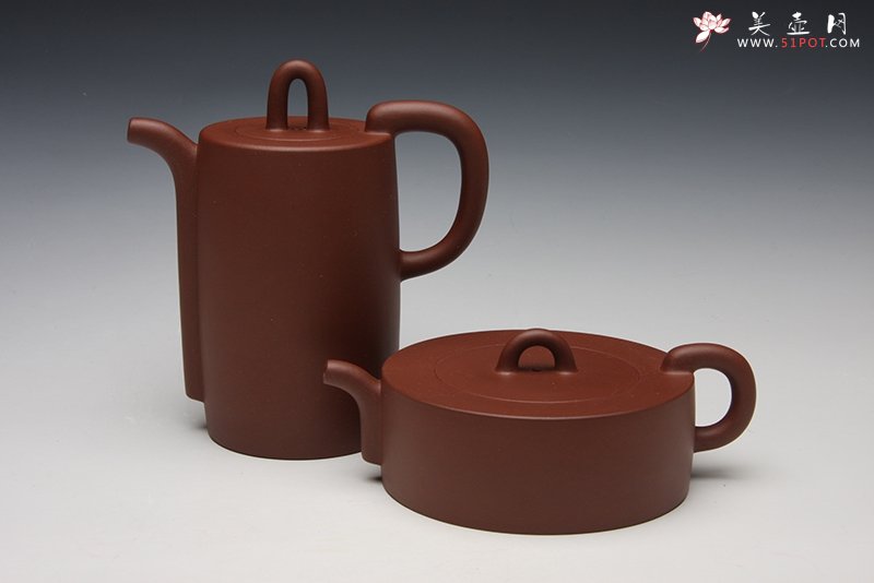 紫砂壶图片：扁圆壶 - 宜兴紫砂壶网