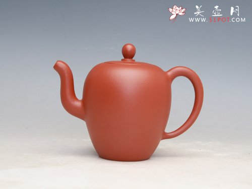 紫砂壶图片：美人肩（小红泥） - 宜兴紫砂壶网