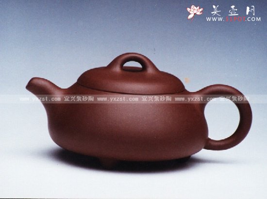 紫砂壶图片：矮石瓢 - 宜兴紫砂壶网