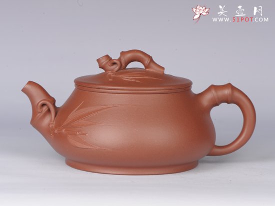 紫砂壶图片：劲竹 - 宜兴紫砂壶网