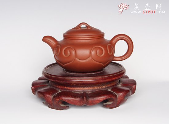 紫砂壶图片：仿古如意 - 宜兴紫砂壶网