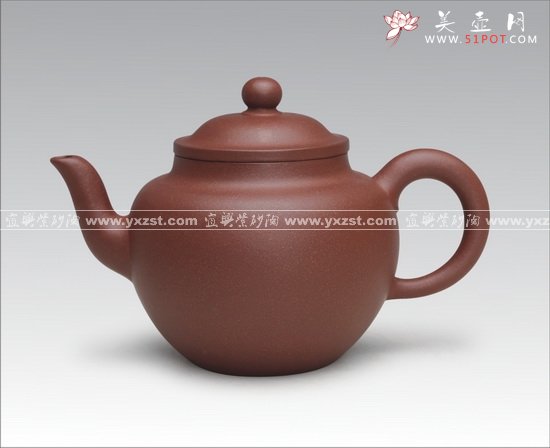 紫砂壶图片：德钟莲子 - 宜兴紫砂壶网