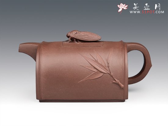 紫砂壶图片：乐在其中 - 宜兴紫砂壶网