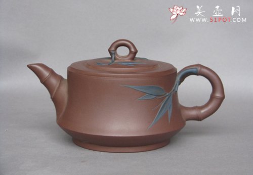 紫砂壶图片：竹段 - 宜兴紫砂壶网