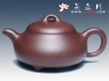 紫砂壶图片：矮石瓢 - 宜兴紫砂壶网