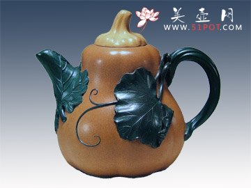紫砂壶图片：高南瓜 - 宜兴紫砂壶网