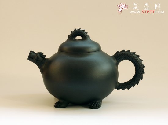 紫砂壶图片：中国龙 - 宜兴紫砂壶网