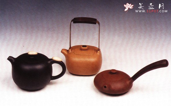 紫砂壶图片：《材美》系列壶 - 宜兴紫砂壶网