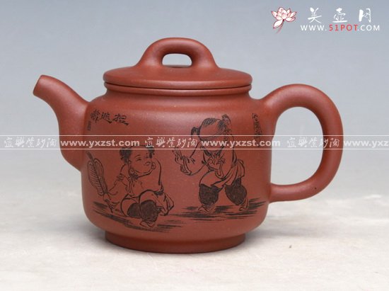 紫砂壶图片：玉柱 - 宜兴紫砂壶网