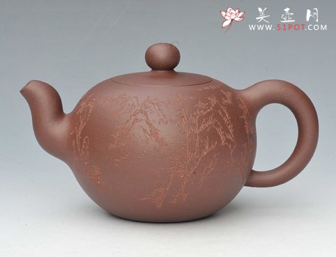 紫砂壶图片：一粒珠 - 宜兴紫砂壶网