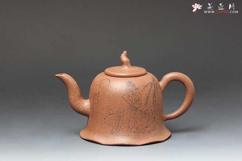 紫砂壶图片：荷钟 - 宜兴紫砂壶网