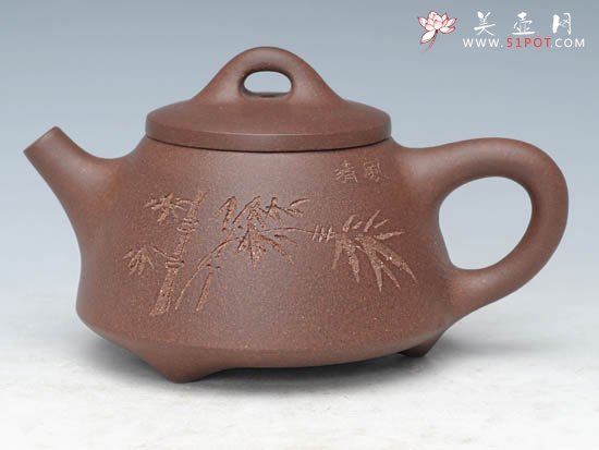 紫砂壶图片：高石瓢 - 宜兴紫砂壶网