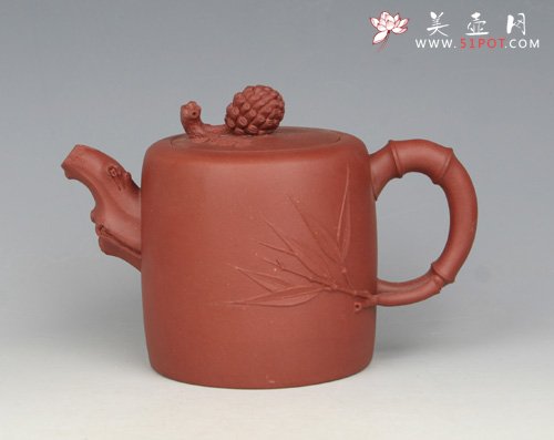 紫砂壶图片：松竹  - 宜兴紫砂壶网