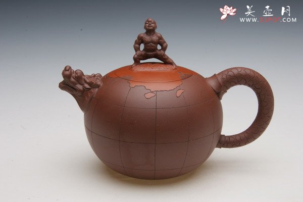 紫砂壶图片：顶天立地 - 宜兴紫砂壶网