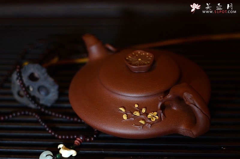紫砂壶图片：青梅竹马 - 宜兴紫砂壶网