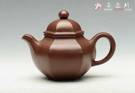 紫砂壶图片：六方掇球 - 宜兴紫砂壶网