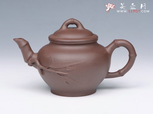 紫砂壶图片：竹节 - 宜兴紫砂壶网