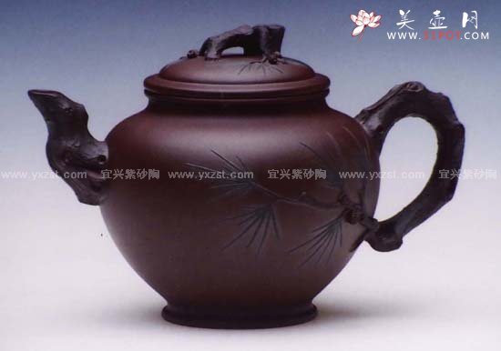 紫砂壶图片：劲松 - 宜兴紫砂壶网