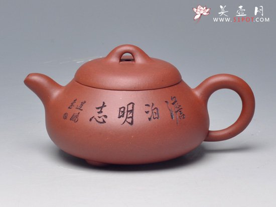 紫砂壶图片：矮石瓢 - 宜兴紫砂壶网