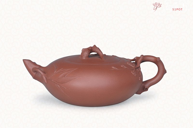 紫砂壶图片：岁寒三友 - 宜兴紫砂壶网