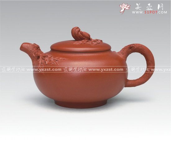 紫砂壶图片：佛手三 - 宜兴紫砂壶网