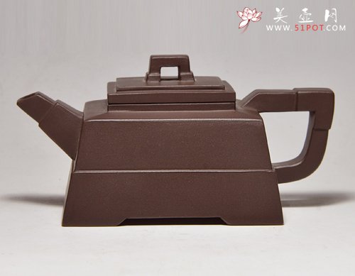 紫砂壶图片：四方 - 宜兴紫砂壶网