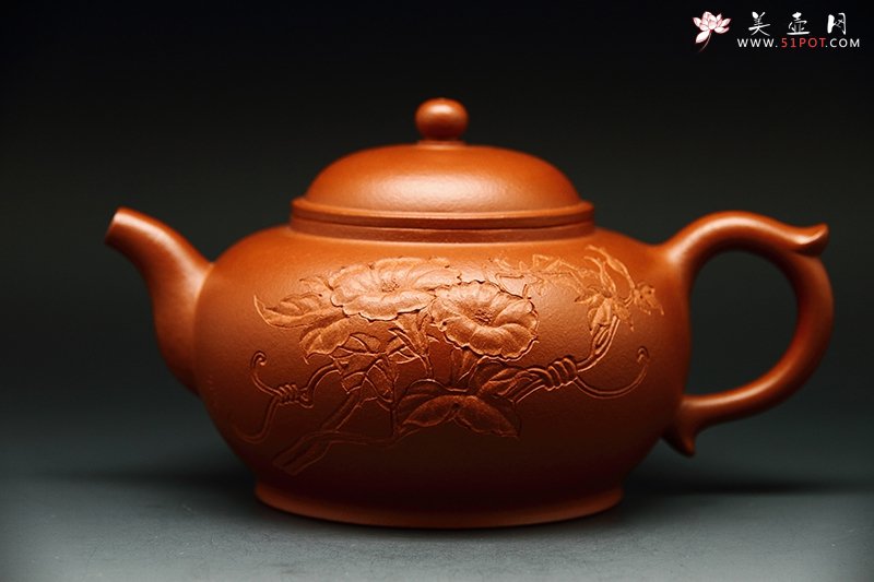 紫砂壶图片：欣欣向荣壶 - 宜兴紫砂壶网