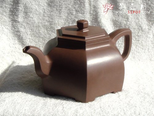 紫砂壶图片： 六方秋意 - 宜兴紫砂壶网