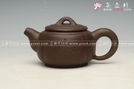 紫砂壶图片：桥顶菊蕾 - 宜兴紫砂壶网