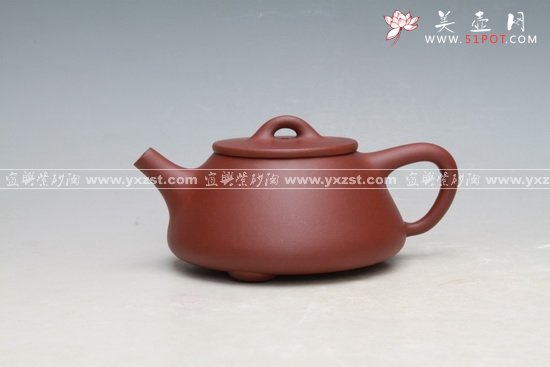 紫砂壶图片：全手工石瓢 - 宜兴紫砂壶网