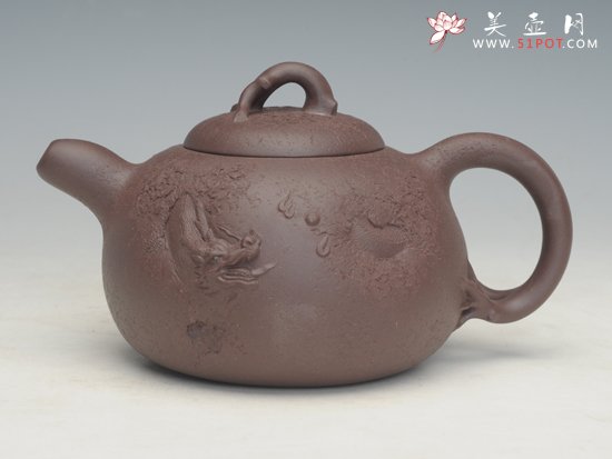 紫砂壶图片：龙供春 - 宜兴紫砂壶网