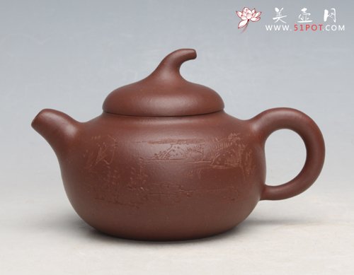 紫砂壶图片：茄段 - 宜兴紫砂壶网