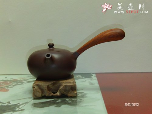紫砂壶图片：横把 - 宜兴紫砂壶网