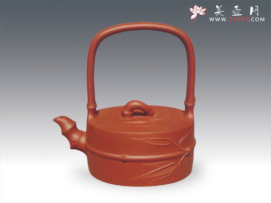 紫砂壶图片：竹报平安 - 宜兴紫砂壶网