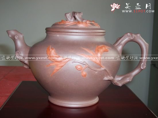 紫砂壶图片：桃报 - 宜兴紫砂壶网