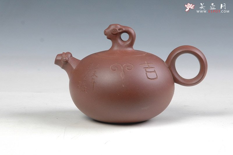 紫砂壶图片：吉祥壶 - 宜兴紫砂壶网