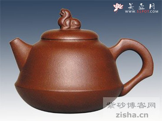 紫砂壶图片：灵兽 - 宜兴紫砂壶网