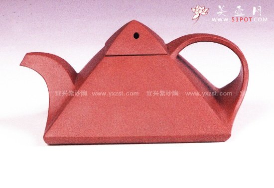 紫砂壶图片：金方壶 - 宜兴紫砂壶网