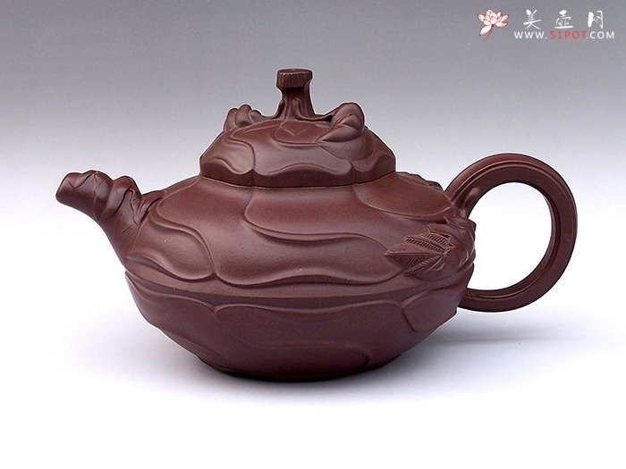 紫砂壶图片：风卷葵 - 宜兴紫砂壶网