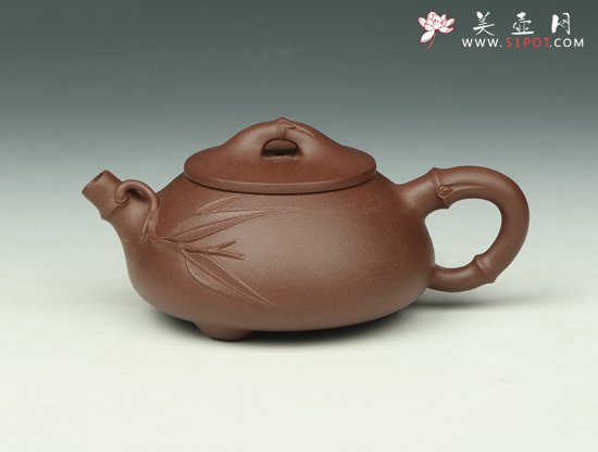 紫砂壶图片：幽竹 - 宜兴紫砂壶网