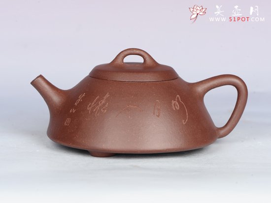 紫砂壶图片：曼生石瓢 - 宜兴紫砂壶网