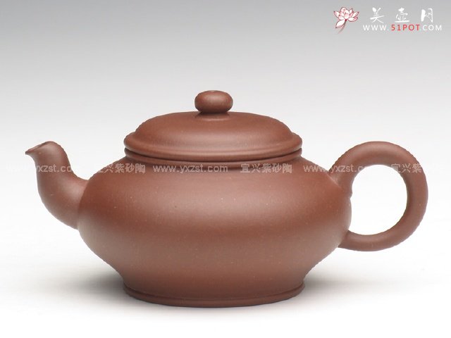 紫砂壶图片：小虚扁 - 宜兴紫砂壶网