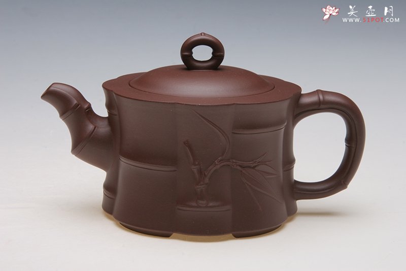 紫砂壶图片：八竹 - 宜兴紫砂壶网